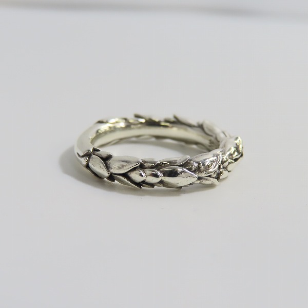 実際に弊社で買取させて頂いた【ギャラ付き】Bloody Mary/ブラッディマリー Snowdrop/スノー ドロップ リング w/3ダイヤモンド 13号の画像 4枚目