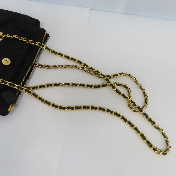 実際に弊社で買取させて頂いた【難有り】PRADA/プラダ チェーン ショルダー バッグ B1467Yの画像 5枚目