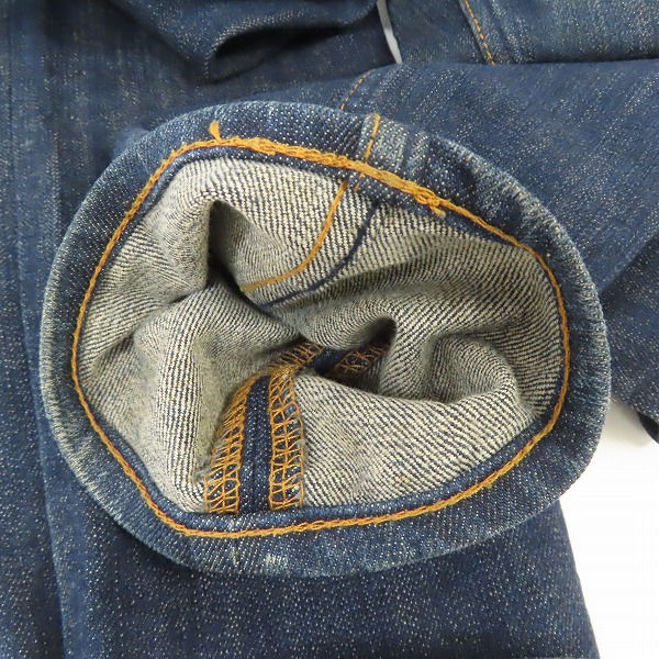 実際に弊社で買取させて頂いたNUMBER (N)INE/ナンバーナイン ハート涙/音符 デニムパンツ F07-NNP005A/3×30の画像 9枚目