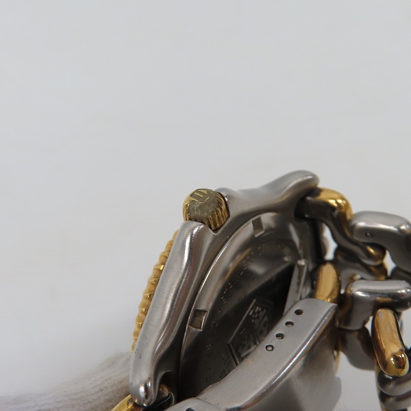 実際に弊社で買取させて頂いたTAG HEUER/タグホイヤー プロフェッショナル S/el セル クロノグラフ デイト グレー文字盤  WG1120-K0【動作未確認】の画像 5枚目