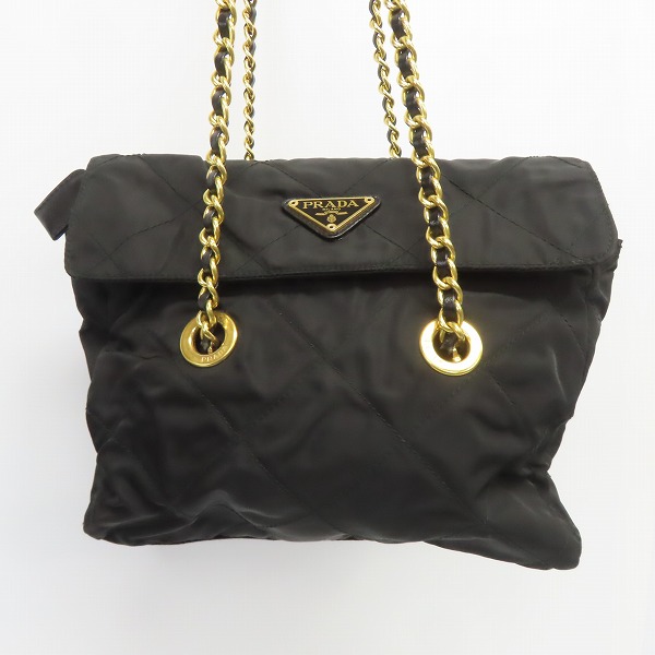 実際に弊社で買取させて頂いた【難有り】PRADA/プラダ チェーン ショルダー バッグ B1467Y