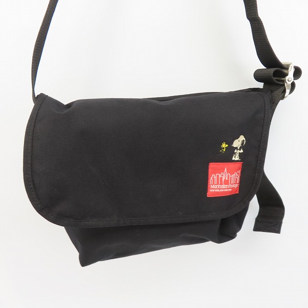 実際に弊社で買取させて頂いたManhattan portage/マンハッタンポーテージ スヌーピー ショルダーバック ブラック