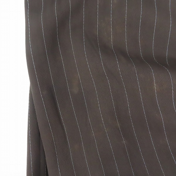 実際に弊社で買取させて頂いたJEAN PAUL GAULTIER CLASSIQUE/ジャンポールゴルチェ ラップ ワイドパンツ ブラウン 48の画像 5枚目