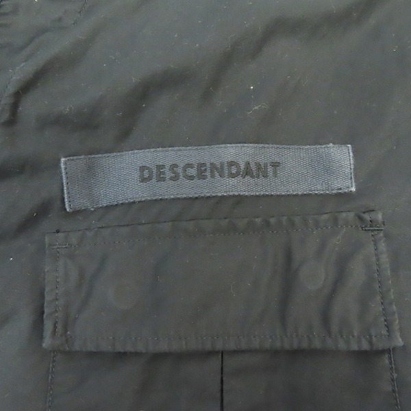 実際に弊社で買取させて頂いたDESCENDANT/ディセンダント 20SS REMNANTS MOLESKIN LS SHIRT/レムナント モールスキン シャツ 2の画像 6枚目