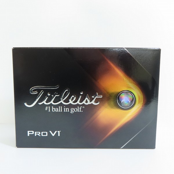 実際に弊社で買取させて頂いた(4)【未使用/オウンネーム】Titleist/タイトリスト PRO V1 ゴルフボール 1ダースの画像 3枚目