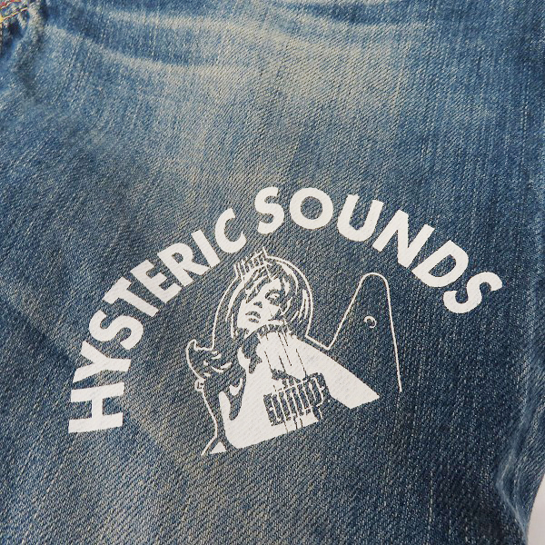 HYSTERIC GLAMOUR/ヒステリックグラマー スタッズ HYSTERICSOUND DENIM 