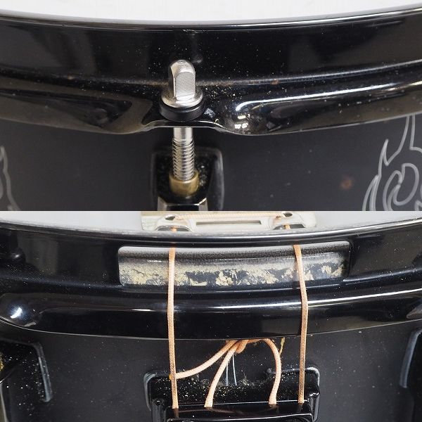 実際に弊社で買取させて頂いた★Pearl/パール JJ1365 Joey Jordison Signature/ジョーイ・ジョーディソンシグネチャー スネアドラム 13x6.5インチの画像 7枚目