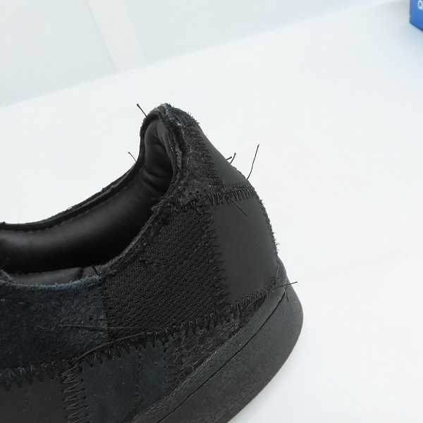 実際に弊社で買取させて頂いたRECOUTURE×atmos×adidas Originals/リクチュール×アトモス×アディダス Superstar Black/スーパースター GW3473/27.5の画像 7枚目