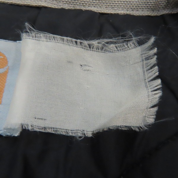 実際に弊社で買取させて頂いた【難有り】carhartt/カーハート ジップアップ ワークブルゾン/ジャケット グレーの画像 3枚目