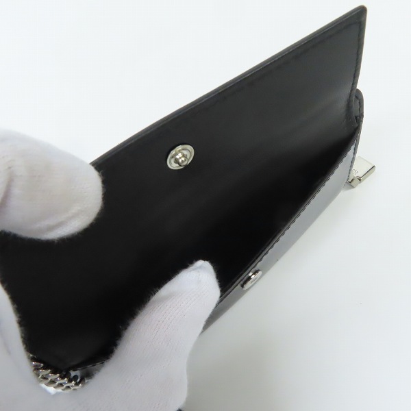 実際に弊社で買取させて頂いたGIVENCHY/ジバンシィ 4G ZIPPED CARDHOLDER/レザー カードホルダー/ミニ ウォレット/BB60JBB15S-001の画像 4枚目