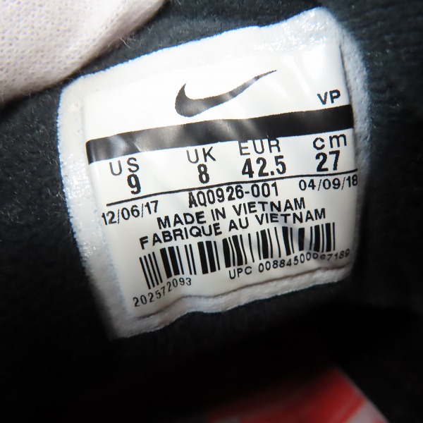 実際に弊社で買取させて頂いたNIKE×atmos/ナイキ×アトモス AIR MAX 90 PRNT WE LOVE NIKE AQ0926-001/27の画像 5枚目