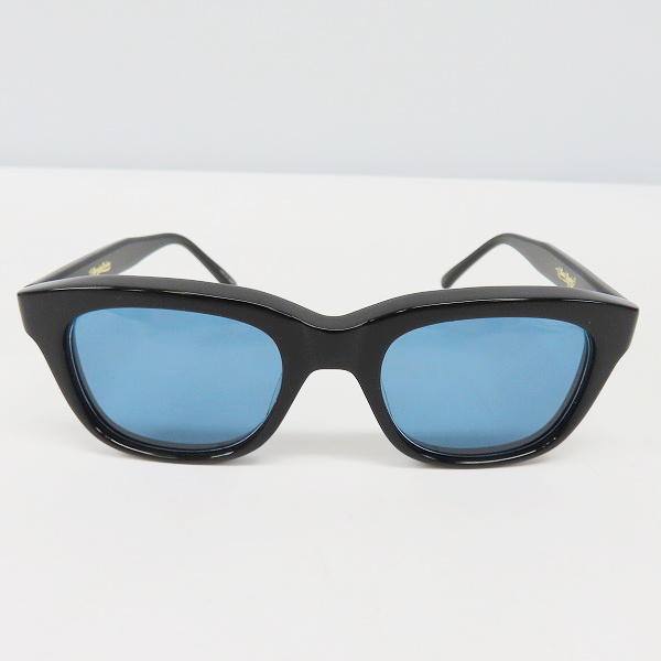 実際に弊社で買取させて頂いたCALEE/キャリー REAL DUDES フルリム サングラス 黒の画像 1枚目