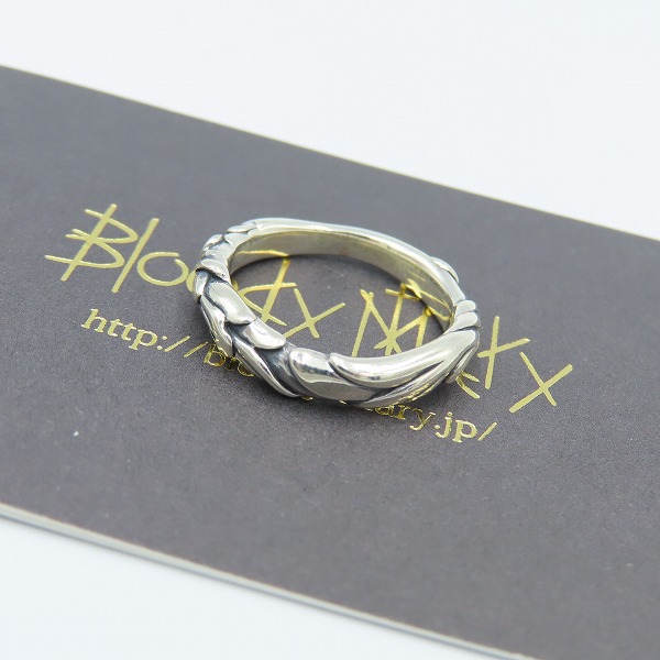 実際に弊社で買取させて頂いた【ギャラ付き】Bloody Mary/ブラッディマリー 2011年 Xmas/クリスマス記念 Order/オーダー リング 13号