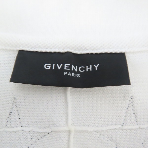 実際に弊社で買取させて頂いたGIVENCHY/ジバンシー  2014SS  星 スターワッペン 半袖 鹿の子 ポロシャツ 14S.7104.704/Sの画像 2枚目