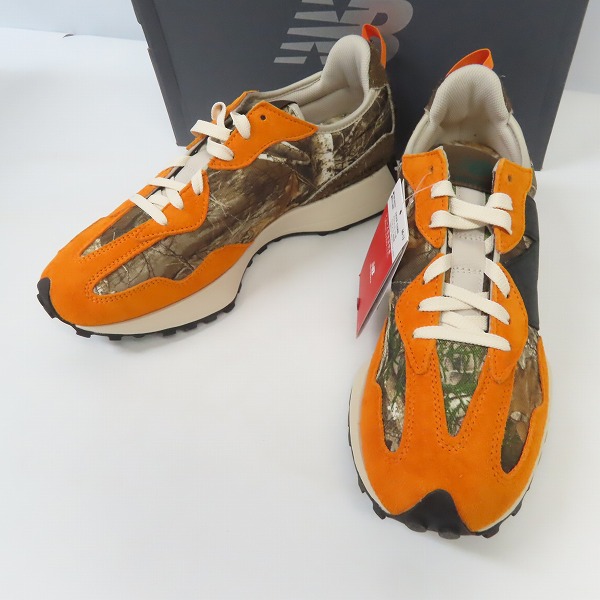 実際に弊社で買取させて頂いた【未使用】New Balance×atmos/ニューバランス×アトモス リアルツリー カモ MS327ART/29.0