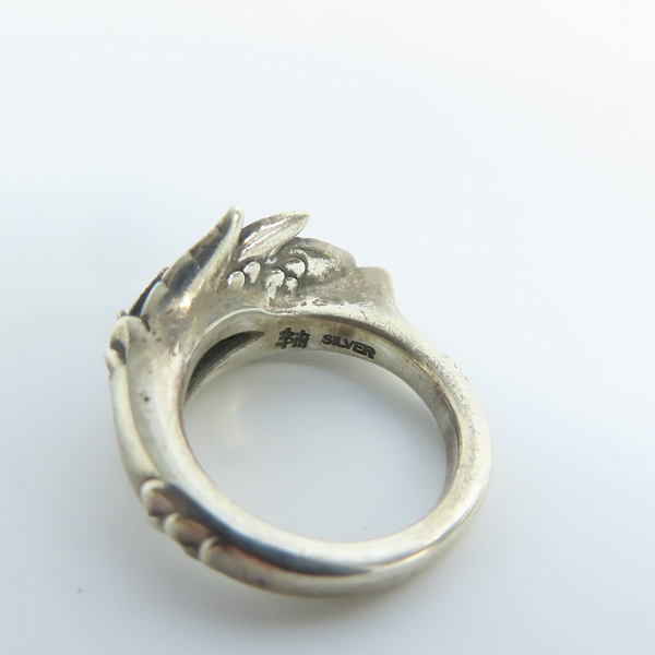 実際に弊社で買取させて頂いたBloody Mary/ブラッディマリー ビビット リング 雛鳥 w/ブルーダイヤ 7号の画像 6枚目