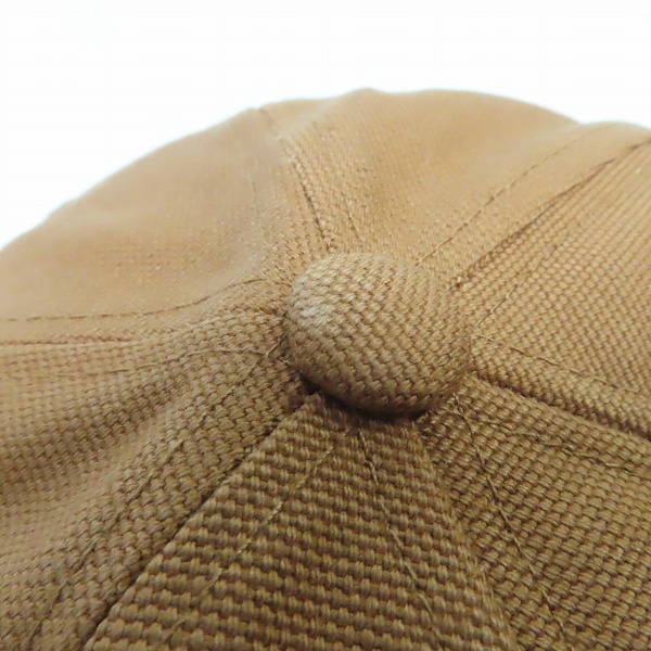 実際に弊社で買取させて頂いた(9)Carhartt/カーハート Firm Duck Flat Brim Cap ファームダック フラットブリム キャップ ブラウン AH1604-M/OSFAの画像 9枚目