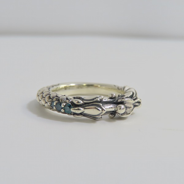 実際に弊社で買取させて頂いた【ギャラ付き】Bloody Mary/ブラッディマリー 青龍 w/ブルーダイアモンド 13号の画像 1枚目