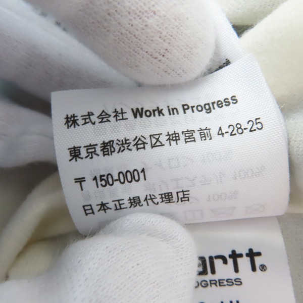 実際に弊社で買取させて頂いたCarhartt WIP/カーハートダブリューアイピー SCRIPT COACH JACKET コーチジャケット ブルー/Mの画像 5枚目