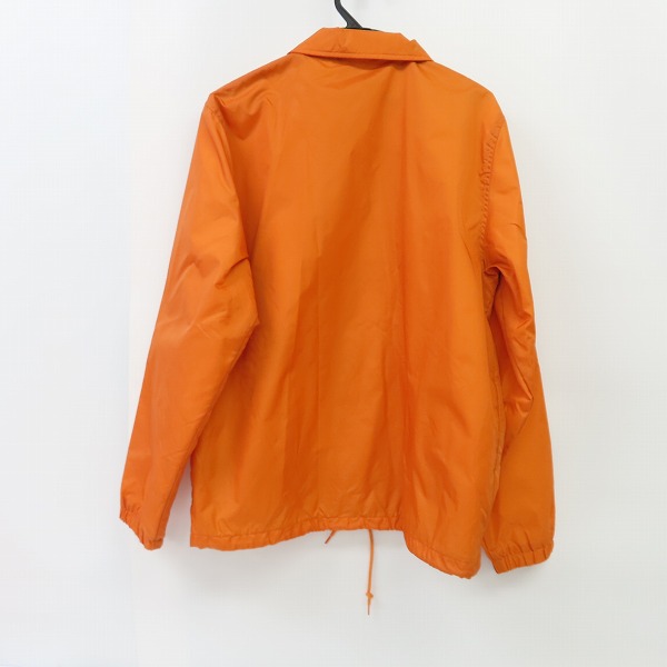 実際に弊社で買取させて頂いたCarhartt WIP/カーハートダブリューアイピー SPORTS COACH JACKET コーチジャケット オレンジ/Mの画像 1枚目