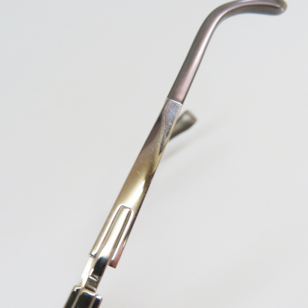 実際に弊社で買取させて頂いた999.9/フォーナインズ チタンフレーム 度入り眼鏡 S-111Tの画像 8枚目