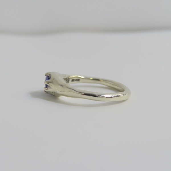 実際に弊社で買取させて頂いた【ギャラ付き】BloodyMary/ブラッディマリー ELIX 地 リング w/タンザナイト 9号の画像 2枚目