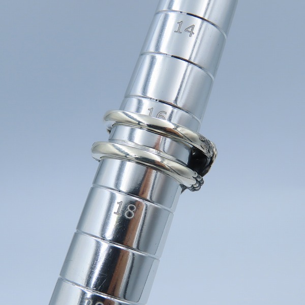 実際に弊社で買取させて頂いた【ギャラ付き/カスタム】Bloody Mary/ブラッディマリー 2017 Xmas Hidden Sky 羅?/ラーフ リング w/アイオライト 17号の画像 7枚目