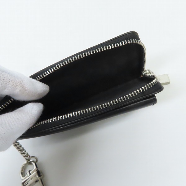 実際に弊社で買取させて頂いたGIVENCHY/ジバンシィ 4G ZIPPED CARDHOLDER/レザー カードホルダー/ミニ ウォレット/BB60JBB15S-001の画像 3枚目