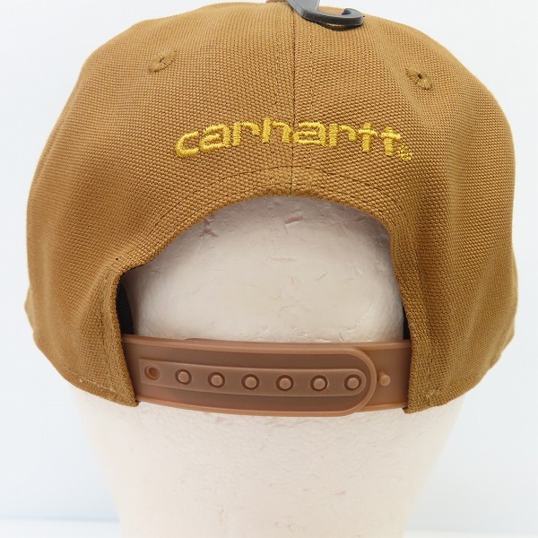 実際に弊社で買取させて頂いた(3)Carhartt/カーハート Firm Duck Flat Brim Cap ファームダック フラットブリム キャップ ブラウン AH1604-M の画像 2枚目