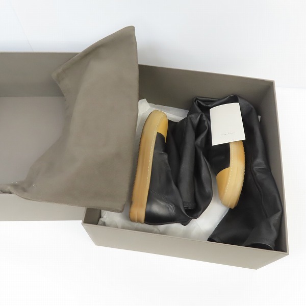 実際に弊社で買取させて頂いたRick Owens/リックオウエンス STOCKING SNEAKER/ストッキングスニーカー ソックスニーカー/ソックス スニーカー RP18S8877/37の画像 8枚目