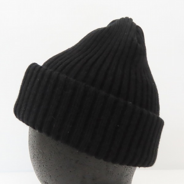 実際に弊社で買取させて頂いたCarhartt/カーハート USA製  ニットキャップ/帽子 ブラック A18 BLKの画像 2枚目