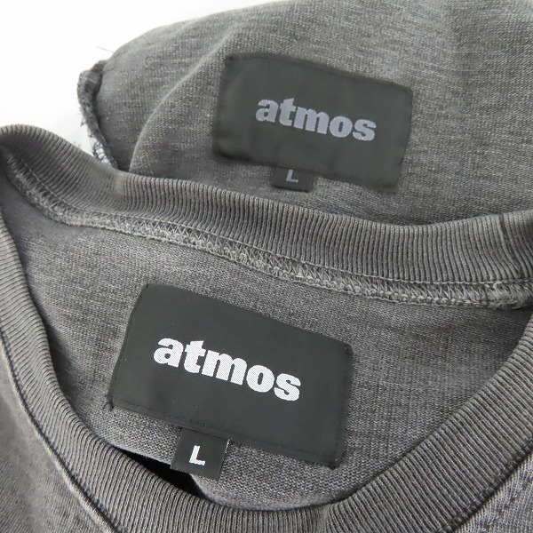 実際に弊社で買取させて頂いたatmos/アトモス PIGMENT DIE/ピグメント ダイ ショーツ/カットソー 2点セットの画像 2枚目