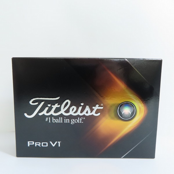 実際に弊社で買取させて頂いた(5)【未使用/オウンネーム】Titleist/タイトリスト PRO V1 ゴルフボール 1ダースの画像 3枚目