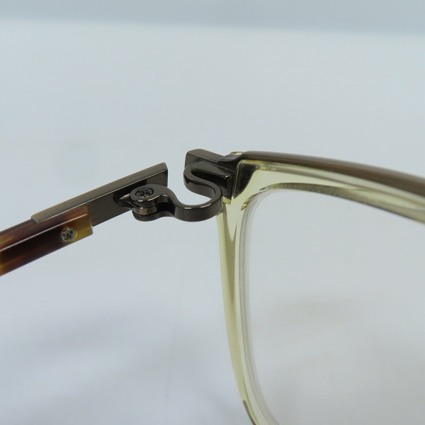 実際に弊社で買取させて頂いた999.9/フォーナインズ フルリム メガネフレーム アイウェア M-100の画像 7枚目