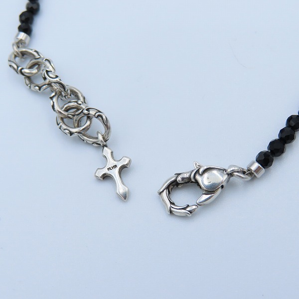 実際に弊社で買取させて頂いた【ギャラ付】Bloody Mary/ブラッディマリー KAI/カイ アンクレット w/アメジスト&ブラックスピネル&ラブラドライトの画像 4枚目