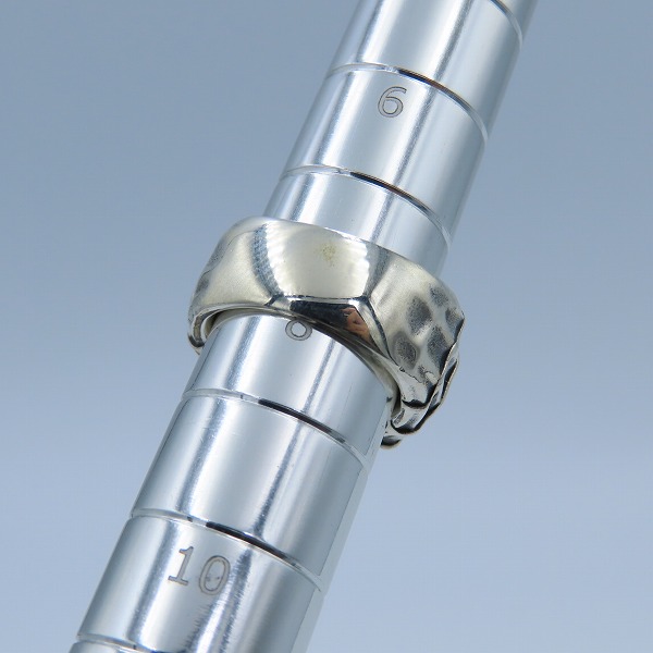 実際に弊社で買取させて頂いた【ギャラ付き】Bloody Mary/ブラッディマリー Seek/シーク/捜す リング w/スイスブルートパーズ 8号の画像 7枚目