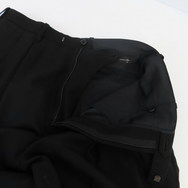 実際に弊社で買取させて頂いたLAD MUSICIAN/ラッドミュージシャン 2TUCK TAPERED/2タックテーパードワイドスラックス 2118-556/44の画像 2枚目