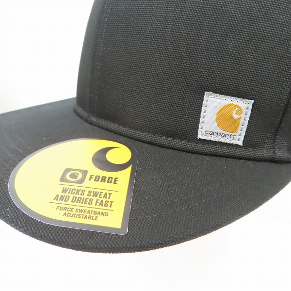 実際に弊社で買取させて頂いた(1)Carhartt/カーハート Firm Duck Flat Brim Cap ファームダック フラットブリム キャップ AH1604-M の画像 4枚目