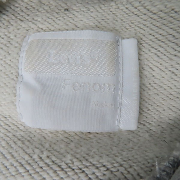 実際に弊社で買取させて頂いたLevi's Fenom×fragmentdesign/リーバイス フェノム×フラグメントデザイン プルオーバーパーカー Mの画像 2枚目