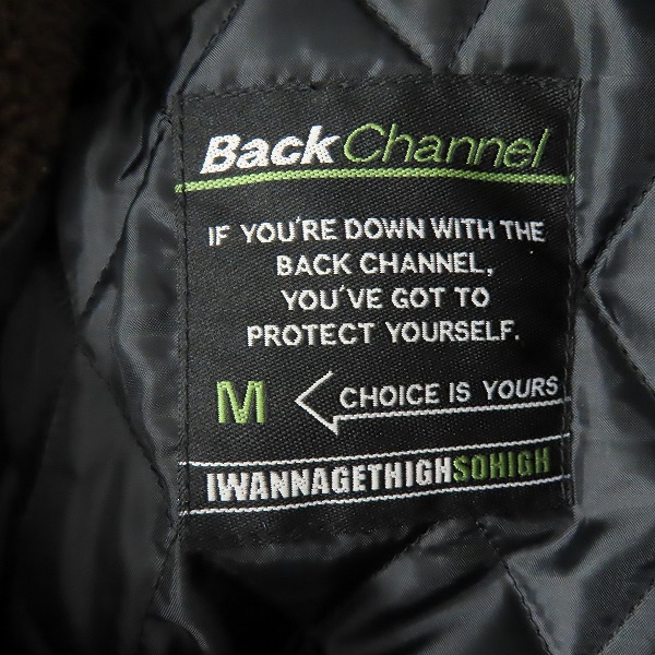 実際に弊社で買取させて頂いたBack Channel/バックチャンネル ミリタリー ジャケット/Mの画像 2枚目