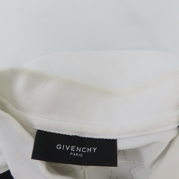 実際に弊社で買取させて頂いたGIVENCHY/ジバンシー  2014SS  星 スターワッペン 半袖 鹿の子 ポロシャツ 14S.7104.704/Sの画像 6枚目