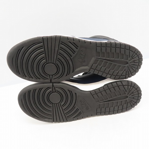 実際に弊社で買取させて頂いた【未使用】NIKE×FRAGMENT DESIGN/ナイキ×フラグメント DUNK HIGH CITY PACK MIDNIGHT NAVY ダンク DJ0383-400 26.5の画像 2枚目