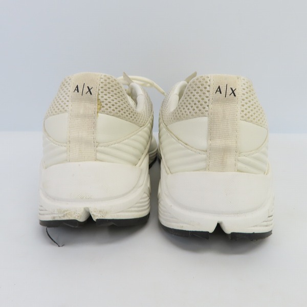 実際に弊社で買取させて頂いたARMANI EXCHANGE/アルマーニエクスチェンジ AXロゴ ボリュームソールスニーカー XUX107/XV525/US10の画像 1枚目