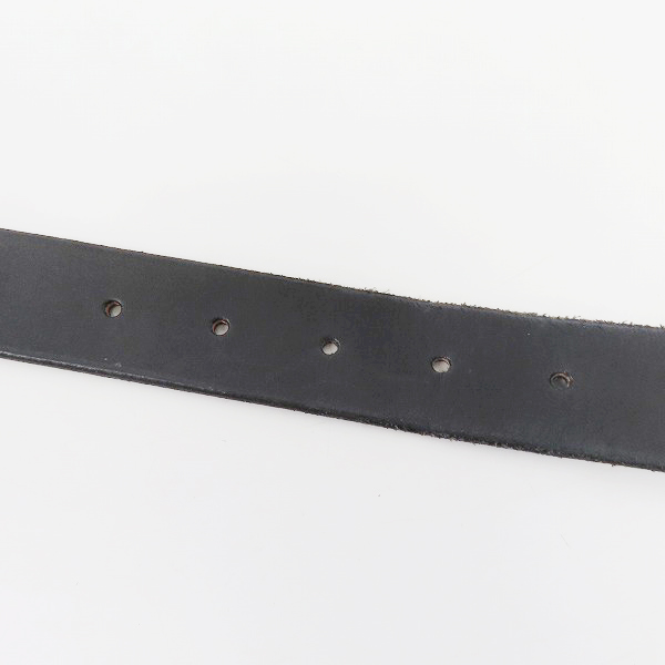 実際に弊社で買取させて頂いたCALEE/キャリー レザーベルト ブラックの画像 4枚目