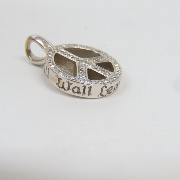 実際に弊社で買取させて頂いたBill Wall Leather/BWL/ビルウォールレザー ピースチャーム 18KWGの画像 5枚目