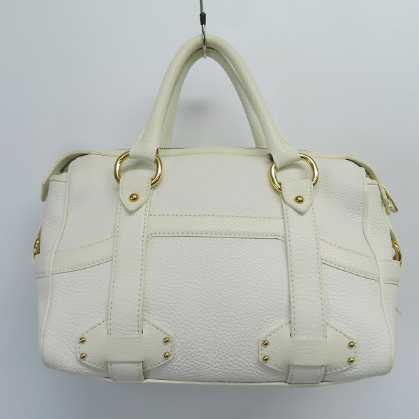 実際に弊社で買取させて頂いたCELINE/セリーヌ ブギーバッグ/ハンドバッグ ホワイトの画像 1枚目