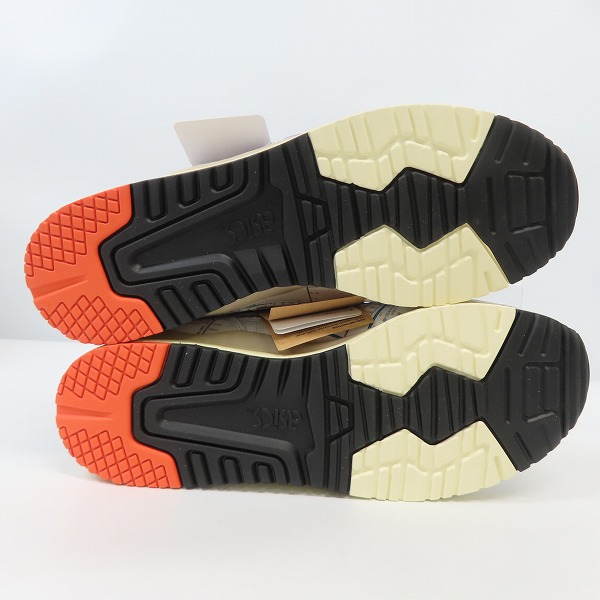 実際に弊社で買取させて頂いた【未使用】ATMOS×ASICS/アトモス×アシックス GEL-LYTE III OG ”TYO SUBWAY”/ゲルライト 3 1201A528-100/27.5の画像 2枚目