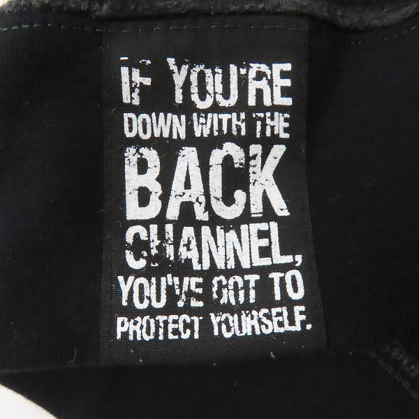 実際に弊社で買取させて頂いたBackChannel/バックチャンネル 刺繍 カモフラ/迷彩 カットソー Mの画像 4枚目