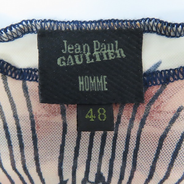 実際に弊社で買取させて頂いたJEAN PAUL GAULTIER HOMME/ジャンポールゴルチェオム パワーネット カットソー 48 の画像 2枚目