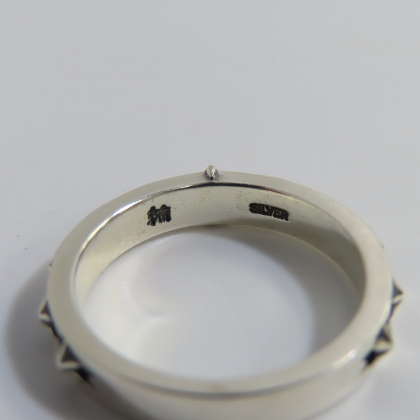 実際に弊社で買取させて頂いた【ギャラ付き】Bloody Mary/ブラッディマリー BM star/BMスター リング 15号の画像 6枚目